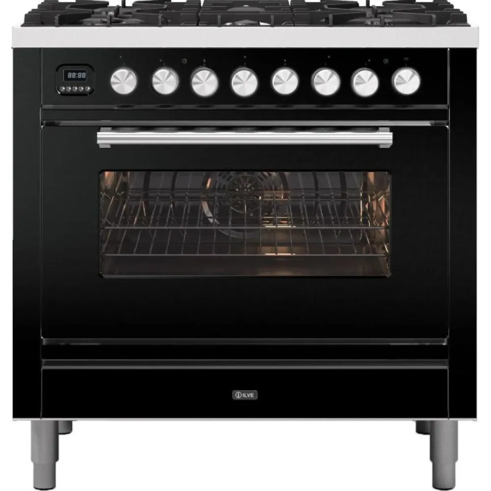 Cuisinière avec four Professional Plus 90 cm  P096WE3 6 brûleurs