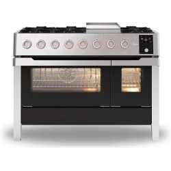 Range Panoramagic PM12FDS3 8 brûleurs avec plaque de cuisson