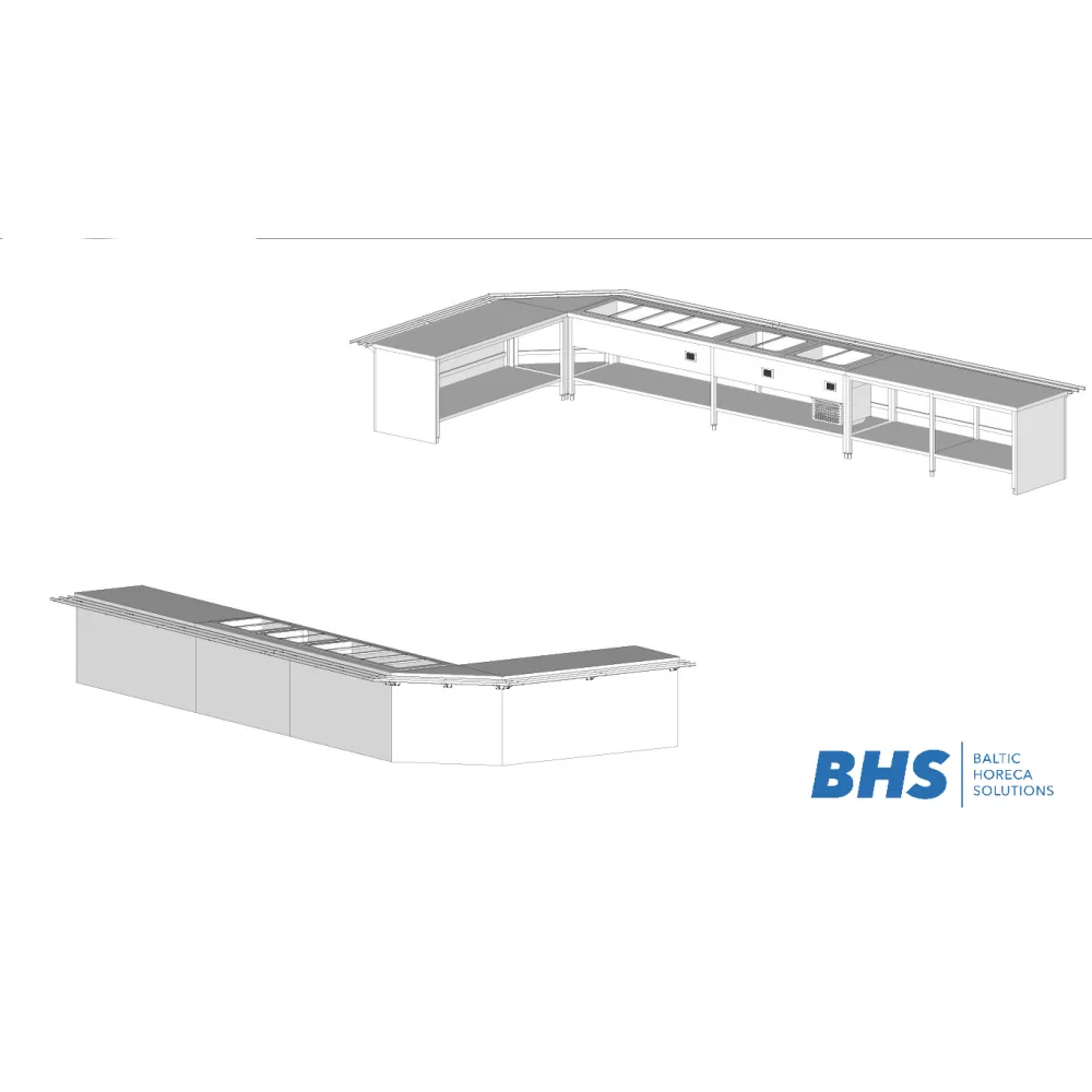 \Ligne cantine 5677/2900x800x900 mm