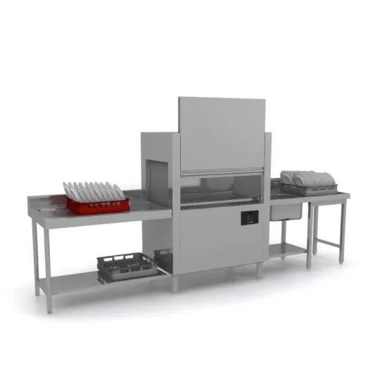 Lave-vaisselle à tunnel et à convoyeur