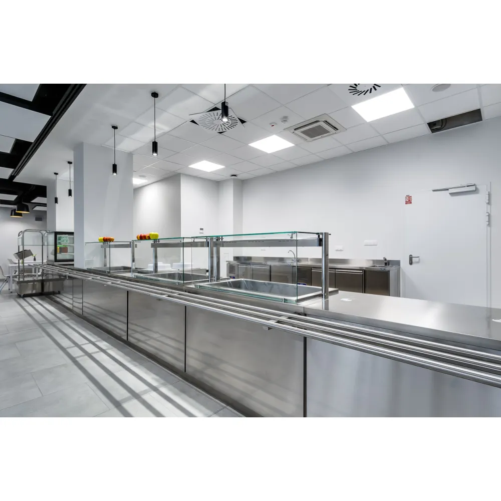 Cuisine de la cantine de l'hôpital pour la restauration publique