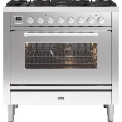 Cuisinière avec four Professional Plus 90 cm  P096WE3 6 brûleurs