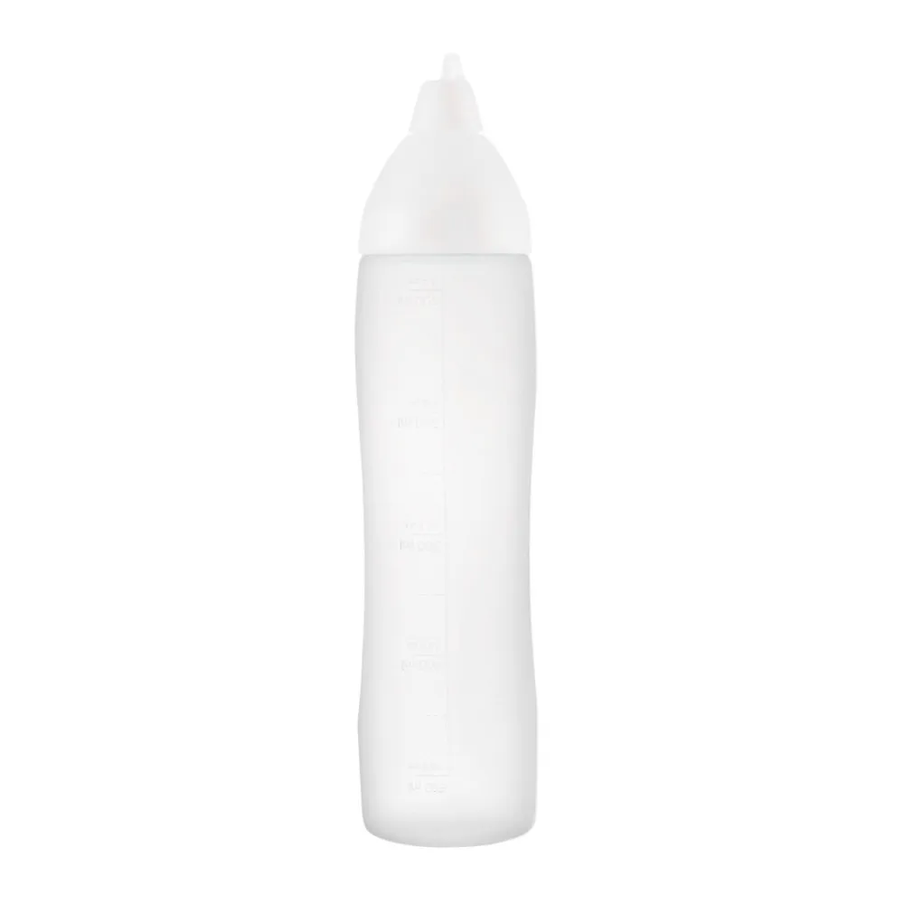 Bouteille doseuse pour sauces non drip white 500 ml