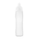 Bouteille doseuse pour sauces non drip white 500 ml