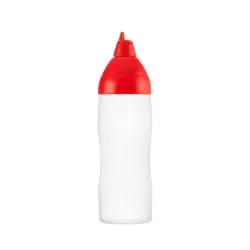 Bouteille doseuse pour sauces non drip red 350 ml