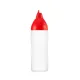 Bouteille doseuse pour sauces non drip red 350 ml