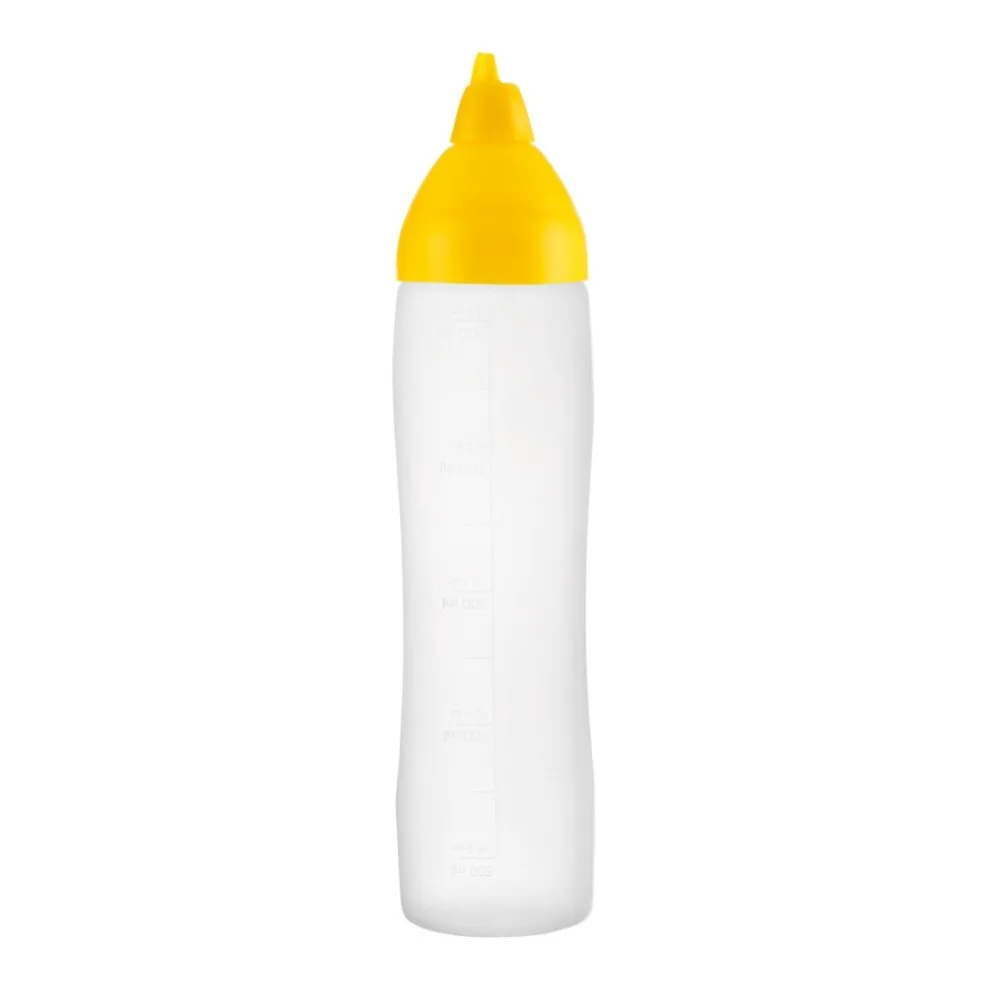 Bouteille doseuse pour sauces non drip yellow 500 ml
