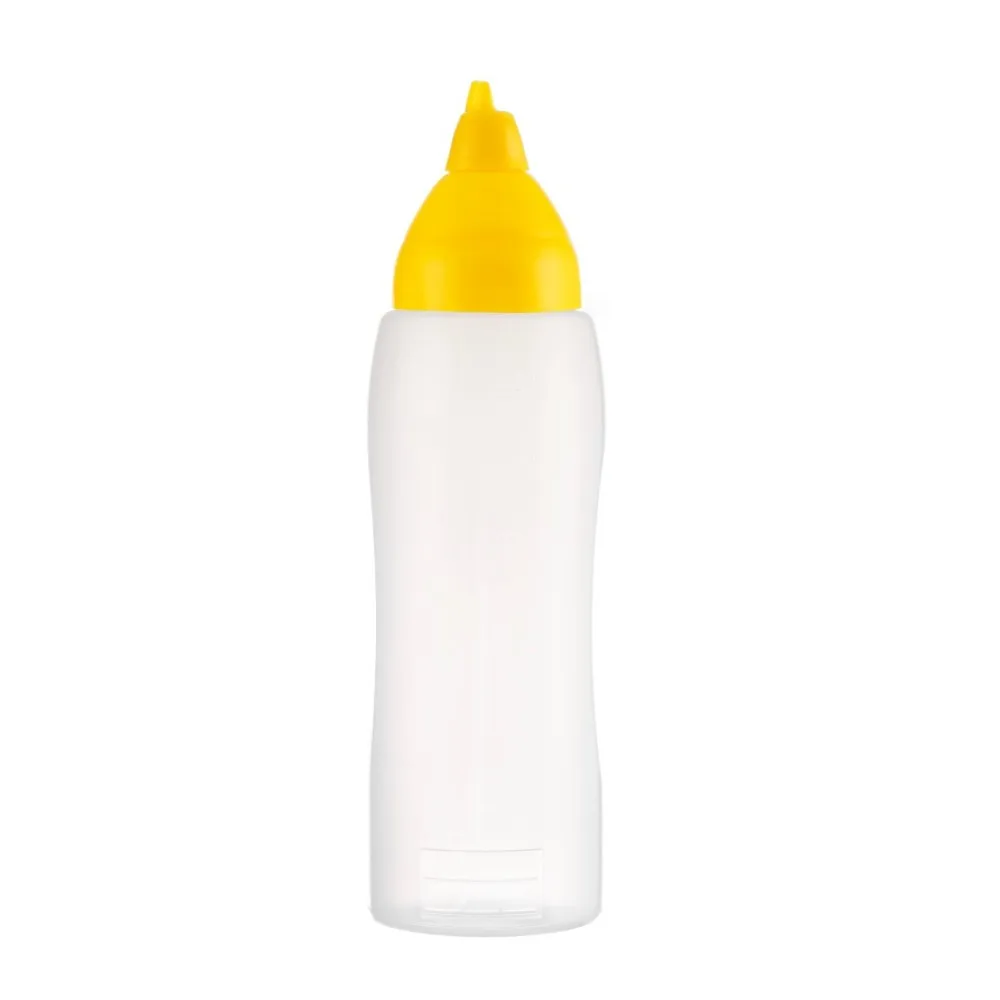 Bouteille doseuse pour sauces non drip yellow 750 ml
