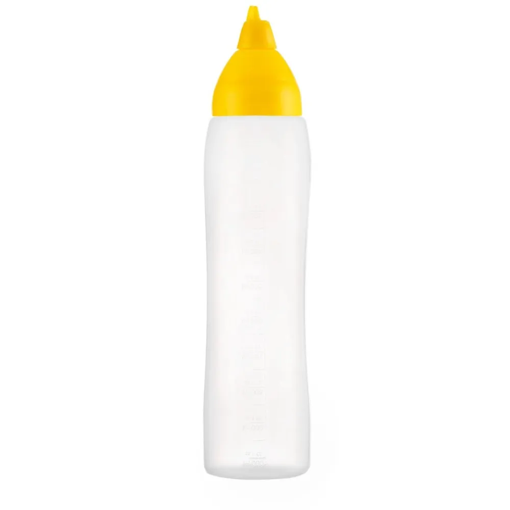 Bouteille doseuse pour sauces non drip yellow 1000 ml