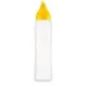 Bouteille doseuse pour sauces non drip yellow 1000 ml