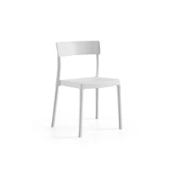 Chaise Lilly avec pieds en plastique