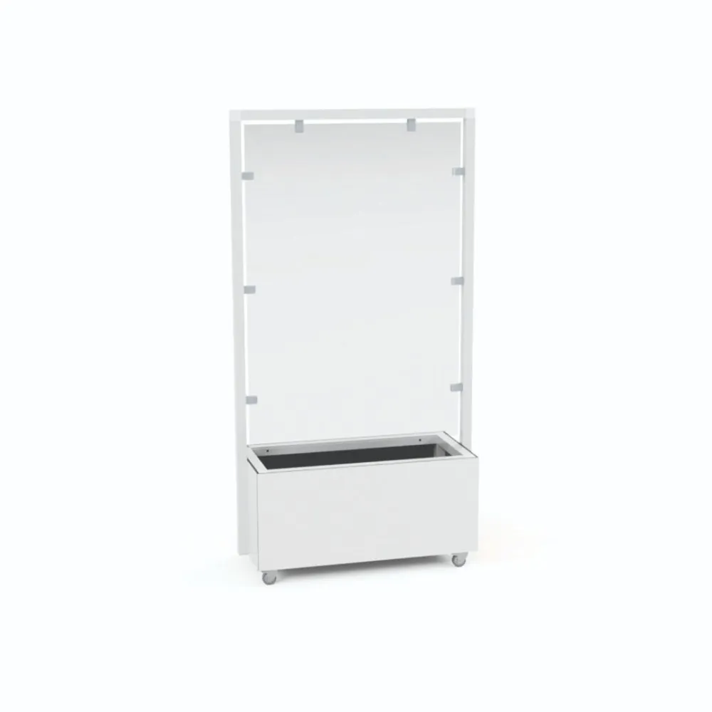 Cloison pot de fleur ouvert h-400mm