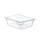 GN 1/2-100 mm polycarbonate container