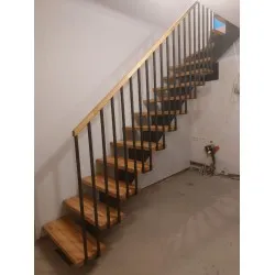 A group of stairs for a private house