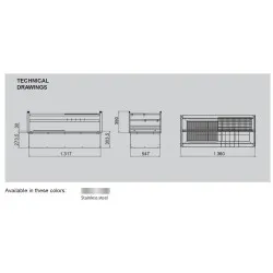 Barbecue au charbon de bois à la japonaise DROP IN  R120D