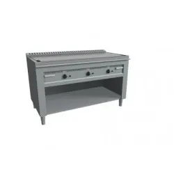 Japanese gas plate with shelf TEP3/120G