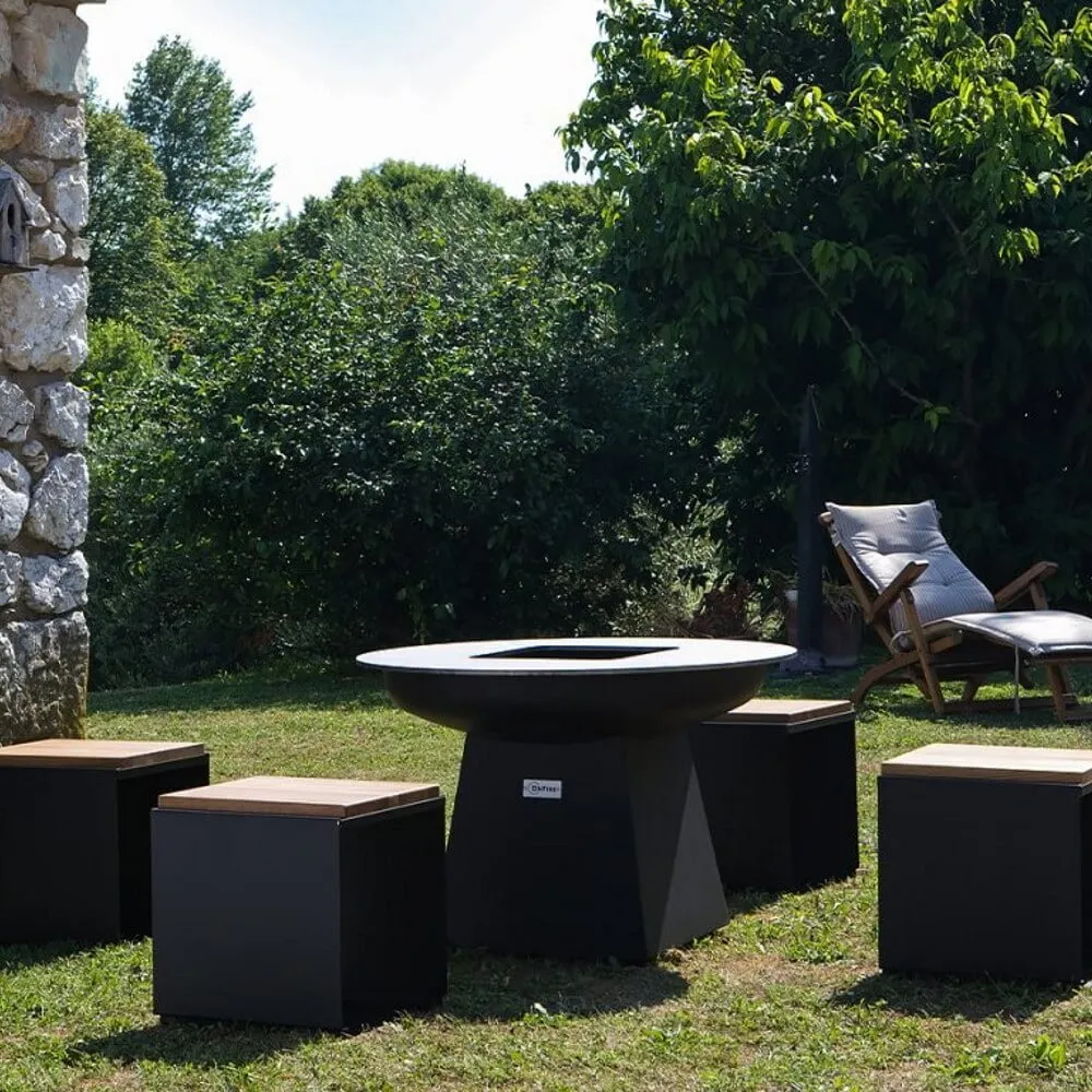 Barbecue Charcoal grill BBQ Black Version 600 mm