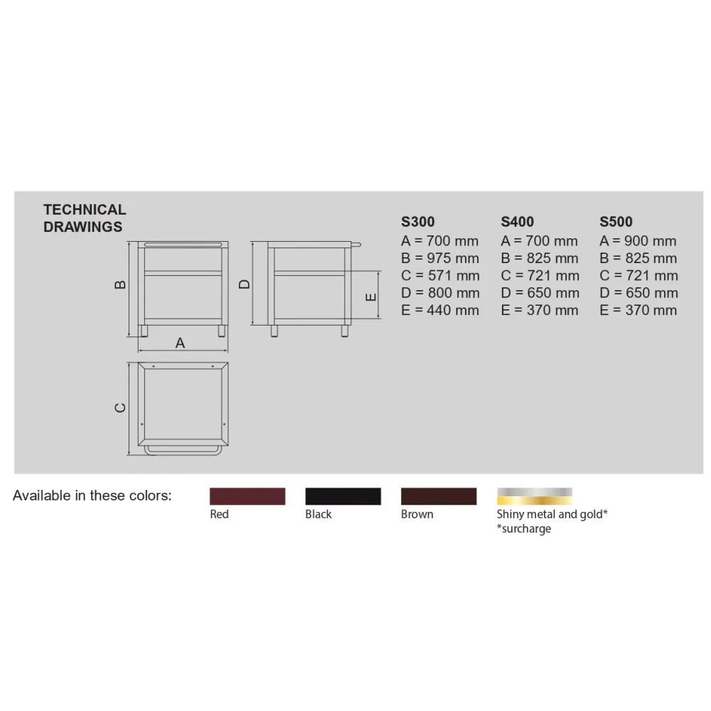 Plateau de four à charbon T400