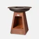 Barbecue Charcoal grill BBQ  Corten Version 1000 mm