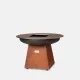 Barbecue Charcoal grill BBQ  Corten Version 600 mm