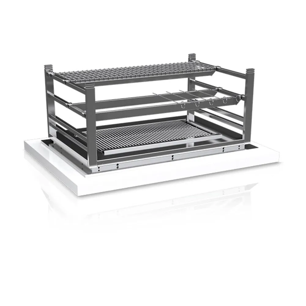 Barbecue au charbon de bois à la japonaise DROP IN  R90D