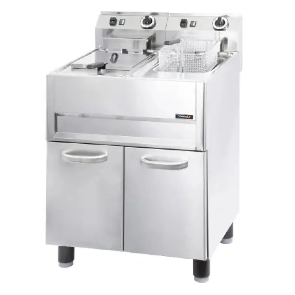 Double electric fryer 2x13L