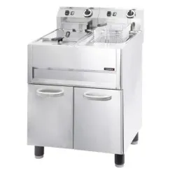Double electric fryer 2x13L