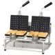 Double classic waffle maker 180° rotation