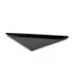 Plexi Triangle Large Noir 400x400x530 mm Dupont
