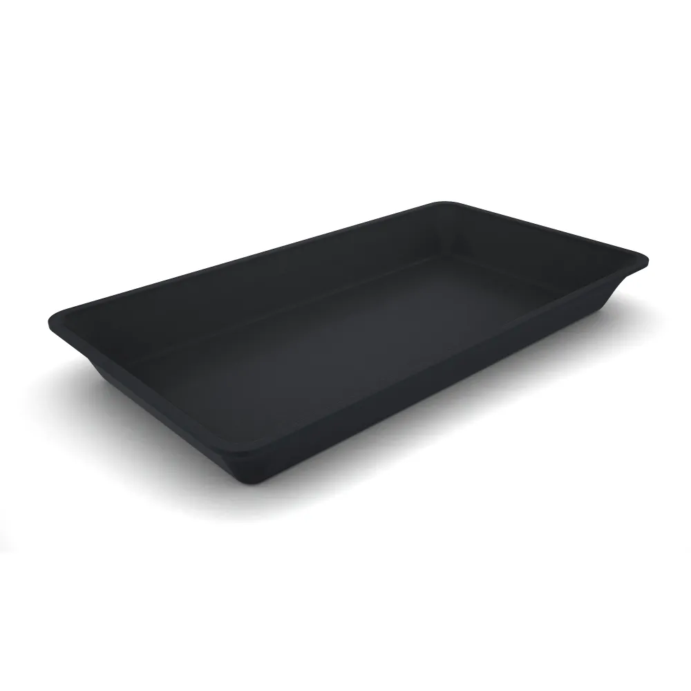 Plexi tray GN 3/4 50 Dark Smoke - Bac gastronorme en acrylique