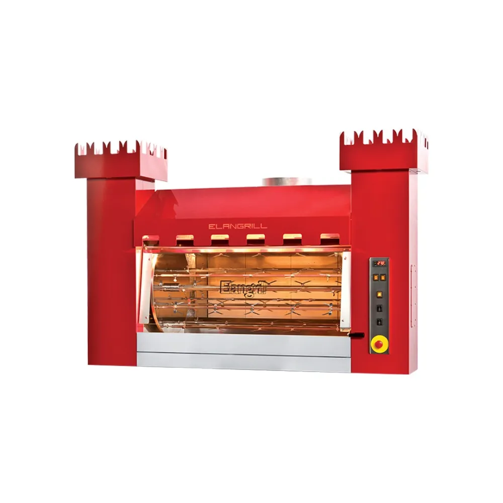 Gril à poulet au feu de bois 126P-TORRE combinato