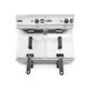 Friteuse manuelle Profi Line avec robinet de sortie, 2 x 8 l