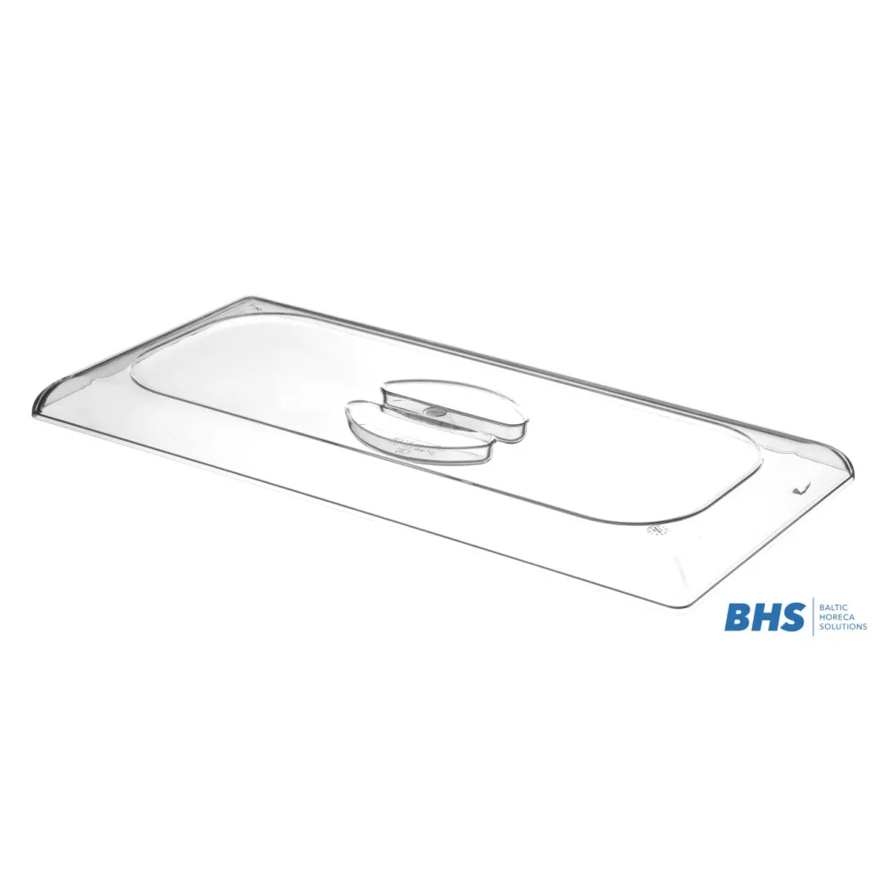 Couvercle en polycarbonate pour bac à glaces