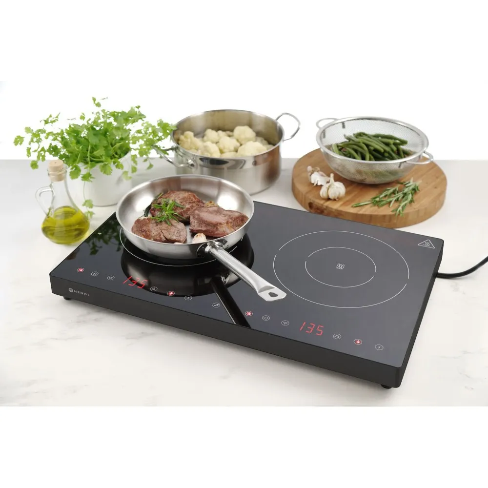 Cuisinière double induction 3.5 kW