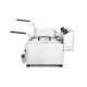 Friteuse manuelle Profi Line avec robinet de sortie, 2 x 8 l