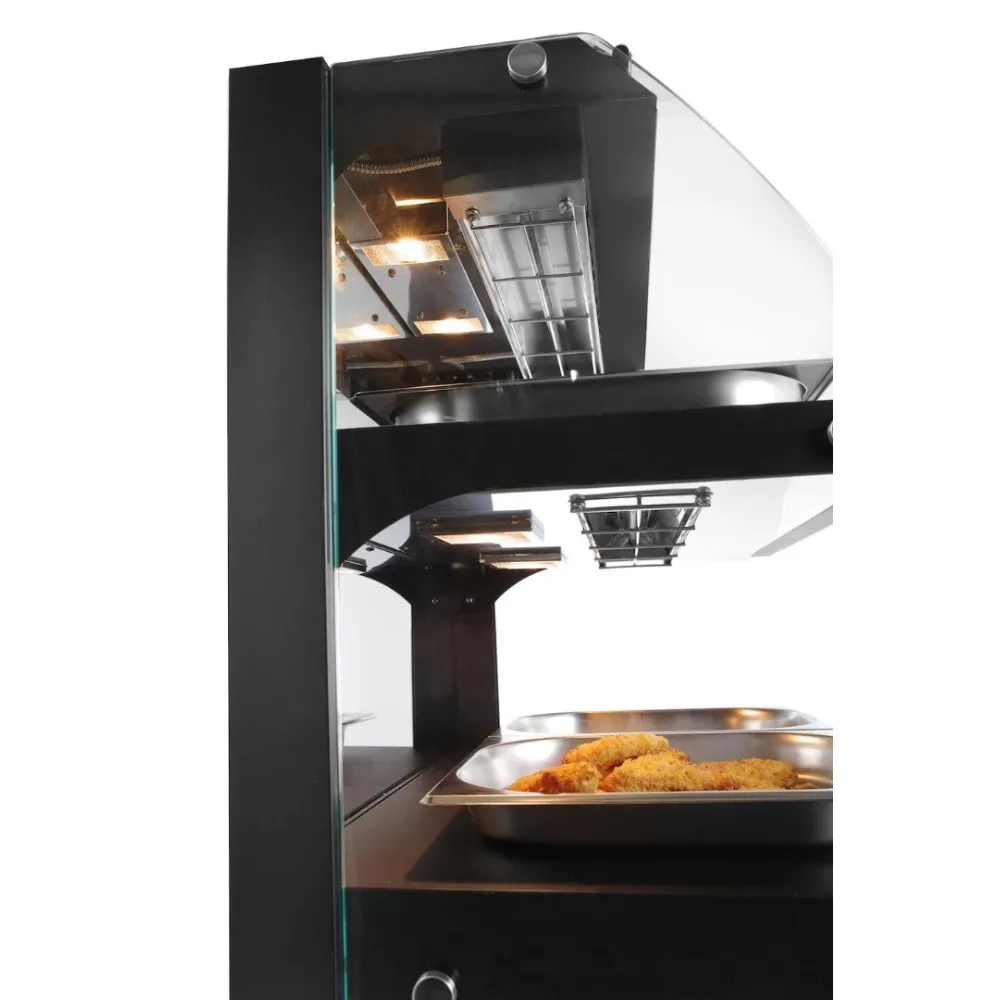 Vitrine chauffante orientable en quartz 5,6kW