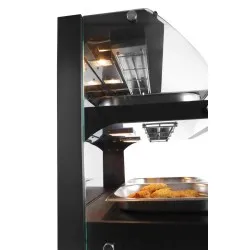 Vitrine chauffante orientable en quartz 5,6kW