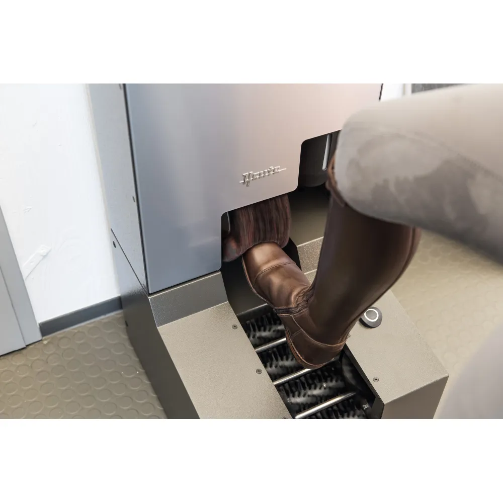 Nettoyeur à sec pour chaussures Solamat 150 avec cireur intégré HEUTE