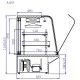Vitrine froide JULIA 1290 mm