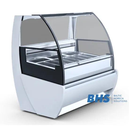 Vitrine pour crème glaçée