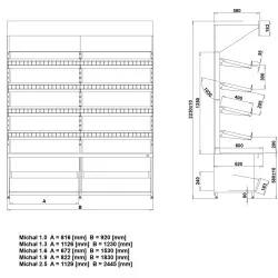 Étagère MICHAL 1.0
