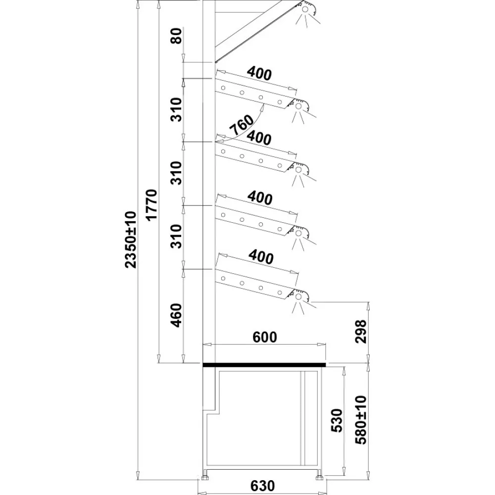 Étagère TADEUSZ 2.0