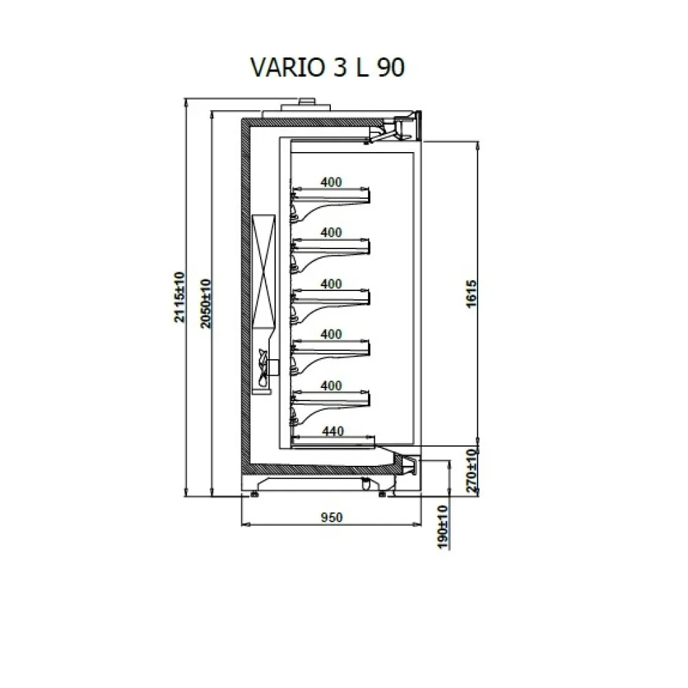 Showcase VARIO 3 1.25 90L REMOTE