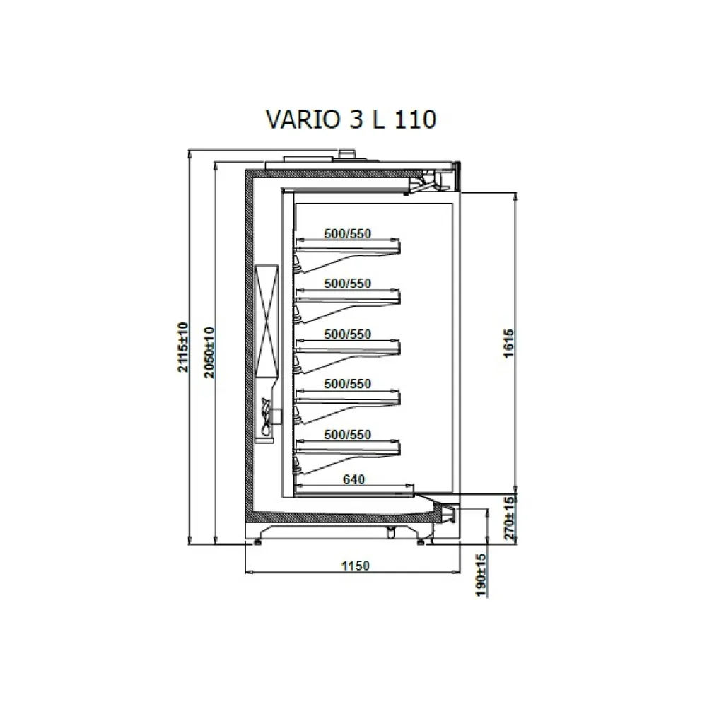 Showcase VARIO 3 3.13 110L REMOTE