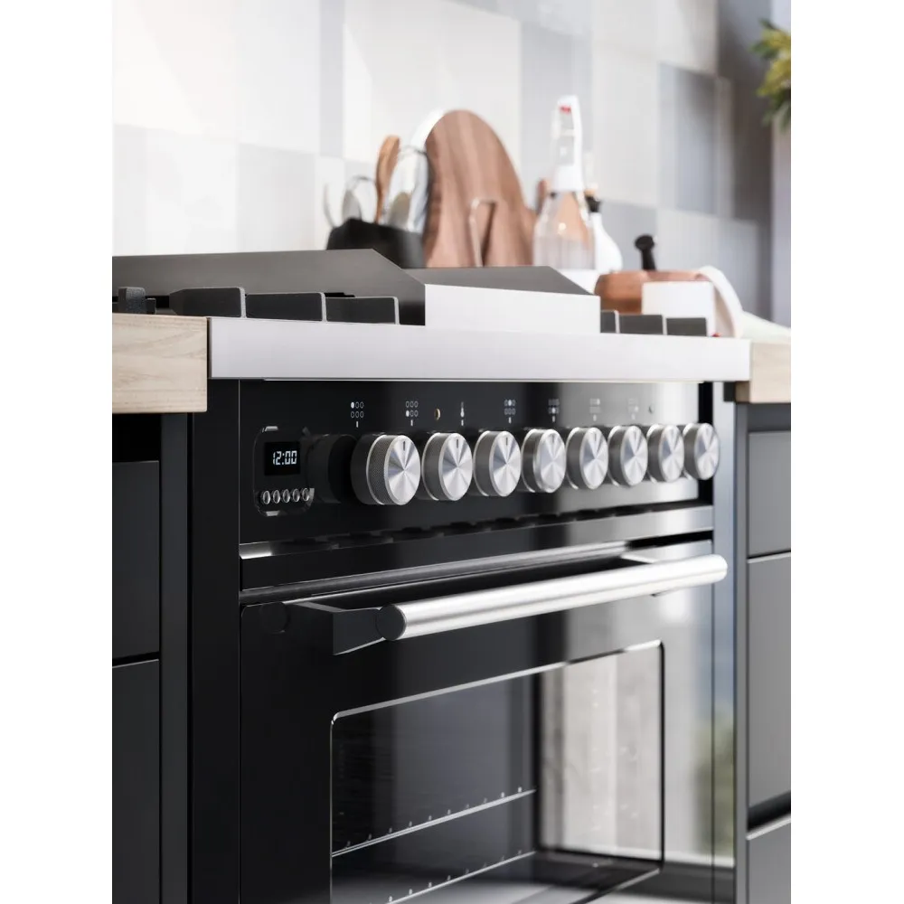 Cuisinière avec four Professional Plus 90 cm  P09IWE3 4 feux + 2 induction