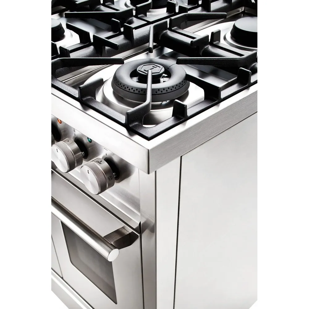 Cuisinière avec four Professional Plus 100 cm PD10IWE3 4 feux + 2 induction