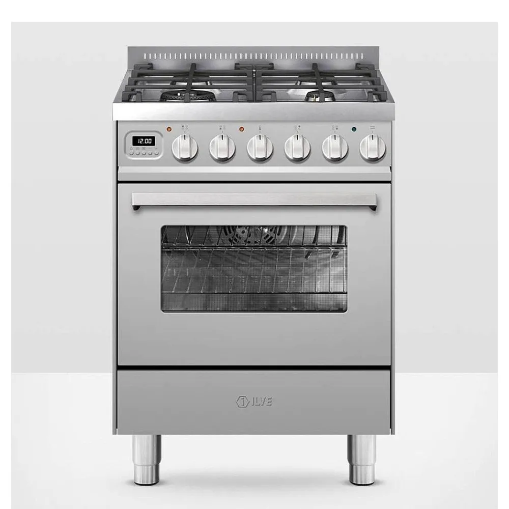 Cuisinière avec four Pro Line 60 cm L06WM3 4 feux