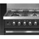 Cuisinière avec four Pro Line 120 cm L12FWM3 8 feux avec plaque de cuisson