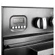 Cuisinière avec four Pro Line 120 cm L12FWM3 8 feux avec plaque de cuisson