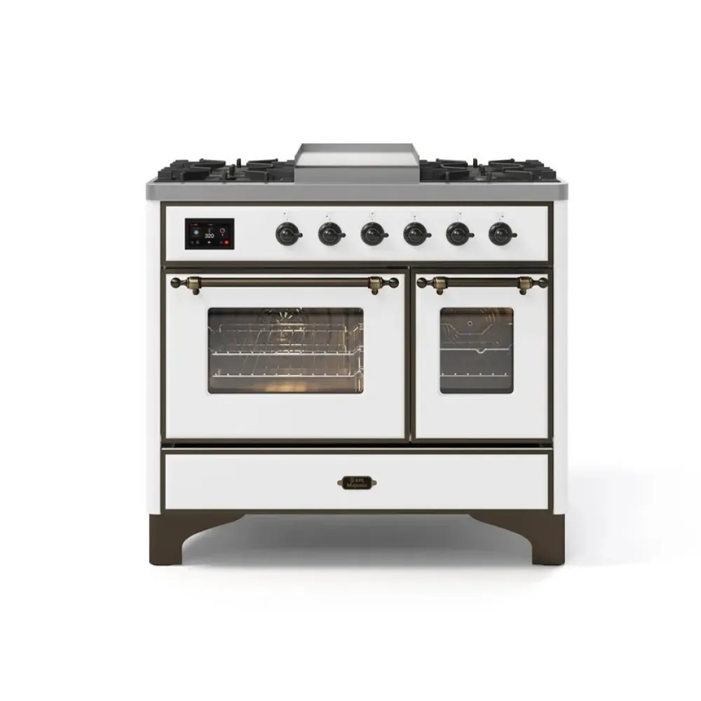 Ilve Majestic Milano MD10FDNE3 100 cm 4 feux avec plaque de cuisson